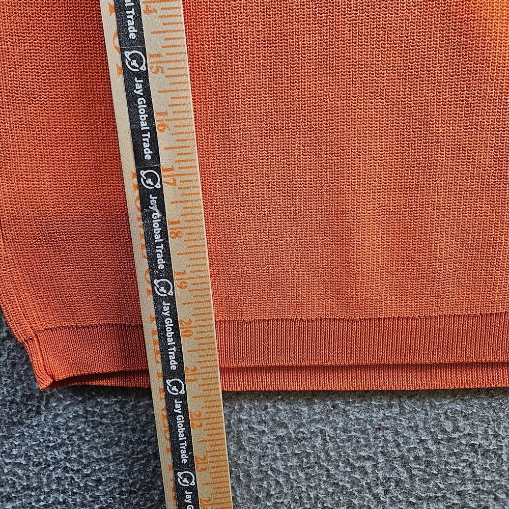 NWOT Current Air‎ Anthropologie Cropped Top Women Small Fringe Sleeve Orange - Picture 10 of 12